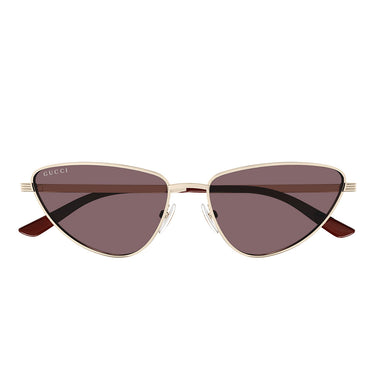 Gucci Okulary Przeciwsłoneczne GG1879S 003 Złoto/Czerwony Damskie