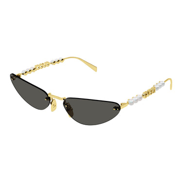Gucci Okulary Przeciwsłoneczne GG1920S 001 Złoty/Szary Damskie
