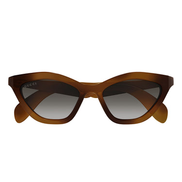 Gucci Okulary Przeciwsłoneczne GG1931S 003 Brązowo Szare Damskie