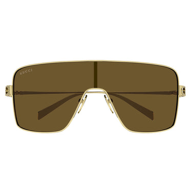 Gucci Okulary Przeciwsłoneczne GG1936S 003 Złoto Brązowe Damskie
