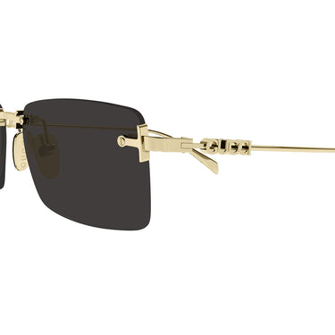 Gucci Okulary Przeciwsłoneczne GG1941S 001 Złoto Szary Męskie 3