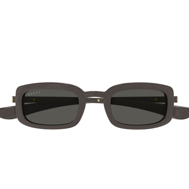 Gucci Okulary Przeciwsłoneczne GG1943S 003 Brązowo Szare Męskie