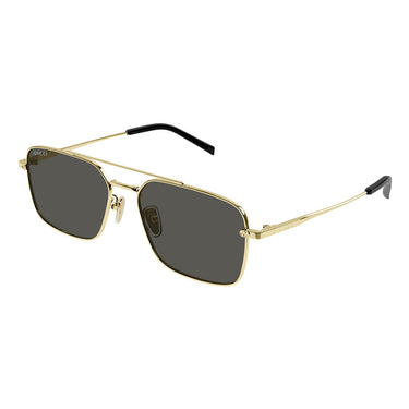 Gucci Okulary Przeciwsłoneczne GG1957SA 001 Złoty/Szary Męskie 1