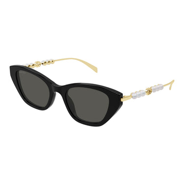 Gucci Okulary Przeciwsłoneczne GG1968S 001 Złoto/Czarny Damskie 2