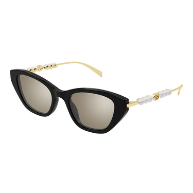 Gucci Okulary Przeciwsłoneczne GG1968S 004 Złoty/Brązowy Damskie 2