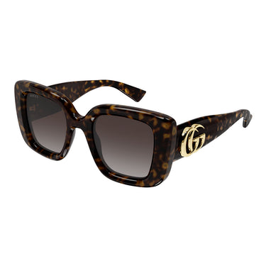 Gucci Okulary Przeciwsłoneczne GG1975S 003 Brązowy/Brązowy Damskie 2
