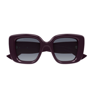 Gucci Okulary Przeciwsłoneczne GG1975S 004 Fioletowo-Szare Damskie