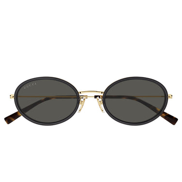 Gucci Okulary Przeciwsłoneczne GG1980S 001 Złoto/Szary Damskie