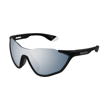 Gucci Okulary Przeciwsłoneczne GG2018S 001 Czarny Srebrny Męskie 2