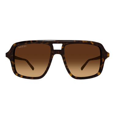 Gucci Occhiali da Sole GG2052S 002 Marrone/Marrone Sfumato Unisex