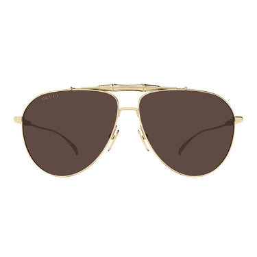 Gucci Occhiali da Sole GG2064S 004 Oro/Marrone Uomo