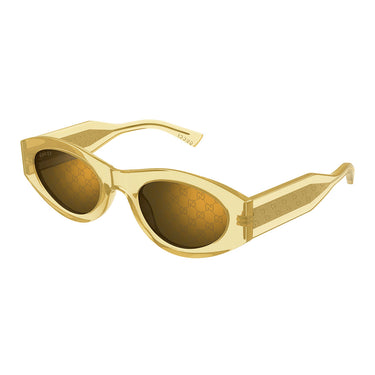 Gucci Occhiali da Sole GG2065S 004 Giallo Giallo Monogram Donna 2