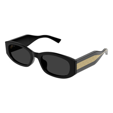Gucci Occhiali da Sole GG2068SA 001 Nero Oro/Grigio Donna 1