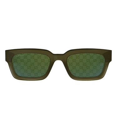 Gucci Occhiali da Sole GG2069S 004 Verde/Verde Monogram Uomo