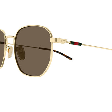 Gucci Occhiali da Sole GG2095S 004 Oro/Marrone Uomo 3