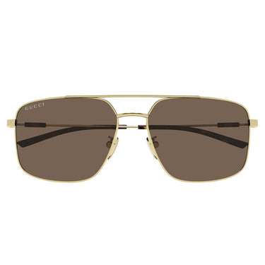 Gucci Occhiali da Sole GG2096SA 004 Oro Marrone Uomo