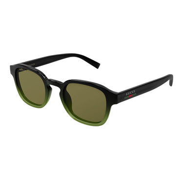 Gucci Okulary Przeciwsłoneczne GG2106S 003 Czarny/Zielony Męskie