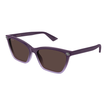 Gucci Occhiali da Sole GG2111S 003 Viola Marrone Donna 2