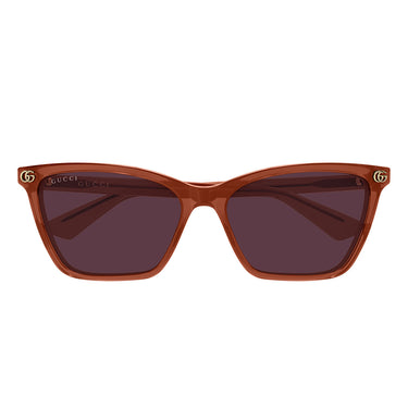 Gucci Occhiali da Sole GG2111S 004 Arancione Rosso Donna