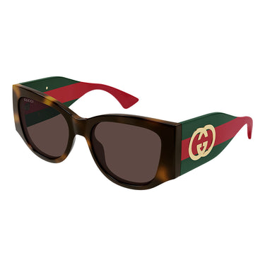 Gucci Occhiali da Sole GG2115S 002 Marrone Verde/Marrone Donna 2