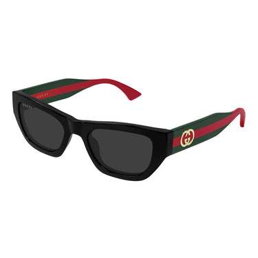 Gucci Occhiali da Sole GG2116S 001 Nero Verde/Grigio Donna 1