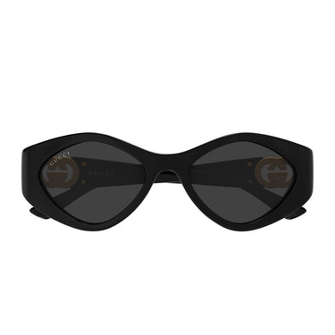Gucci Occhiali da Sole GG2121S 001 Nero Oro Grigio Donna