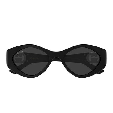 Gucci Occhiali da Sole GG2121S 002 Nero Argento Grigio Donna