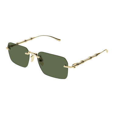 Gucci Occhiali da Sole GG2154S 003 Oro/Verde Uomo 1