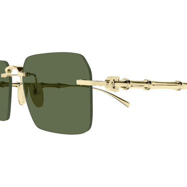 Gucci Occhiali da Sole GG2154S 003 Oro/Verde Uomo 2