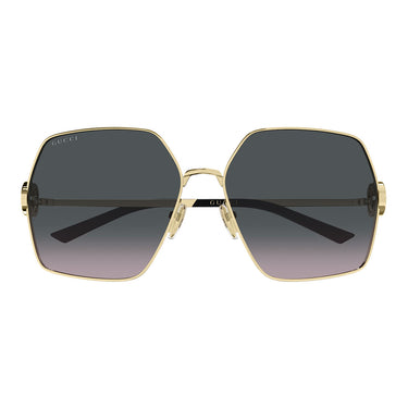 Gucci Occhiali da Sole GG2163S 002 Oro Grigio Sfumato Donna
