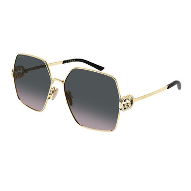 Gucci Occhiali da Sole GG2163S 002 Oro Grigio Sfumato Donna 2
