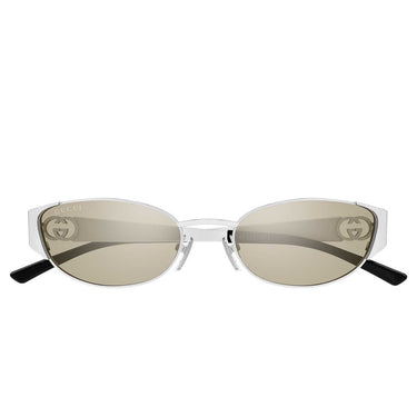 Gucci Occhiali da Sole GG2197S 002 Argento/Marrone Donna
