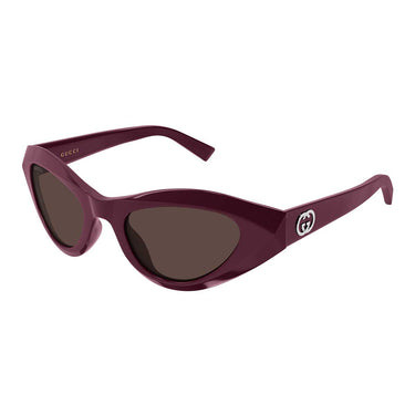 Gucci Occhiali da Sole GG2201S 004 Burgundy/Viola Donna 2