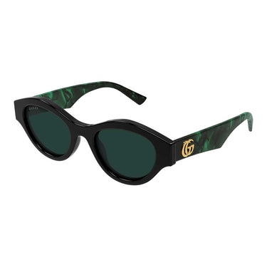 Gucci Occhiali da Sole GG2207S 003 Nero Verde/Verde Donna 2
