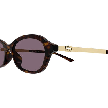 Gucci Occhiali da Sole GG2212S 003 Marrone Oro/Viola Donna 3
