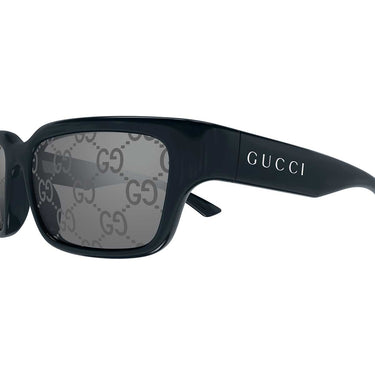 Gucci Occhiali da Sole GG2240S 008 Blu/Argento Uomo 3