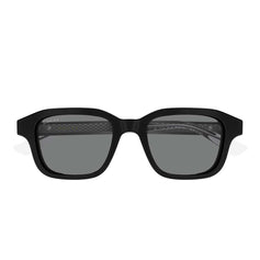 Gucci Occhiali da Sole GG2247S 003 Nero Cristallo/Grigio Uomo