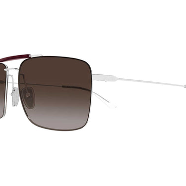 Gucci Occhiali da Sole GG2256SA 004 Argento/Marrone Uomo 3