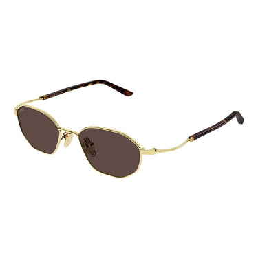 Gucci Occhiali da Sole GG2257S 002 Oro Marrone/Marrone Unisex 2