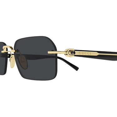 Gucci Occhiali da Sole GG2259S 001 Oro Nero/Grigio Uomo 3