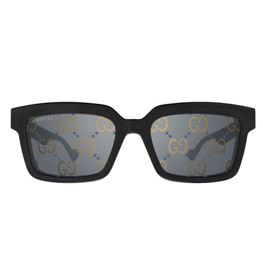 Gucci Okulary Przeciwsłoneczne i Widzenia GG1543S 001 Czarny/Przezroczysty z Klipsem Unisex