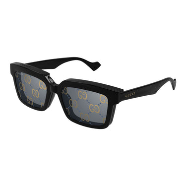 Gucci Okulary Przeciwsłoneczne i do Widzenia GG1543S 001 Czarny/Przezroczysty z Klipsem Unisex 8