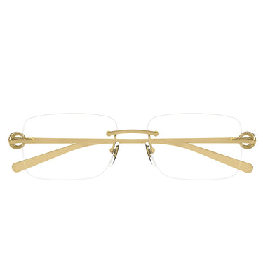 Gucci okulary korekcyjne GG1703O 003 złoto/przezroczyste męskie