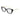 Gucci Okulary korekcyjne GG1969O 001 ZłotoCzarny Przezroczysty Damskie 2