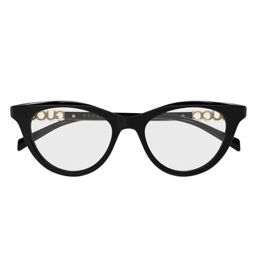 Gucci Occhiali da Vista GG2034O 005 Nero Con Strass/Trasparente Donna 3
