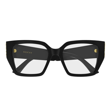 Gucci Occhiali da Vista GG2042O 001 Nero Trasparente Donna
