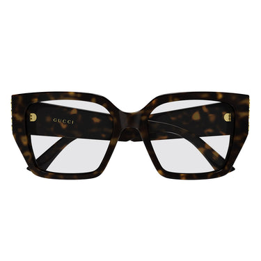 Gucci Occhiali da Vista GG2042O 002 Marrone Trasparente Donna