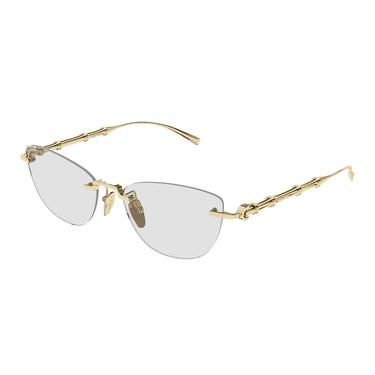 Gucci Occhiali da Vista GG2063S 006 Oro Trasparente Donna 2
