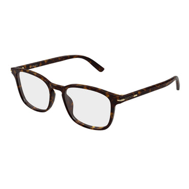 Gucci Occhiali da Vista GG2129O 002 Marrone Trasparente Uomo 2