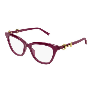 Gucci Occhiali da Vista GG2218O 007 Burgundy/Trasparente Donna 2